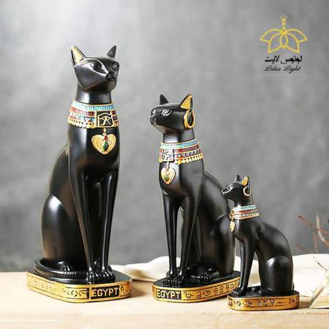 مجسمه دکوری طرح گربه 
